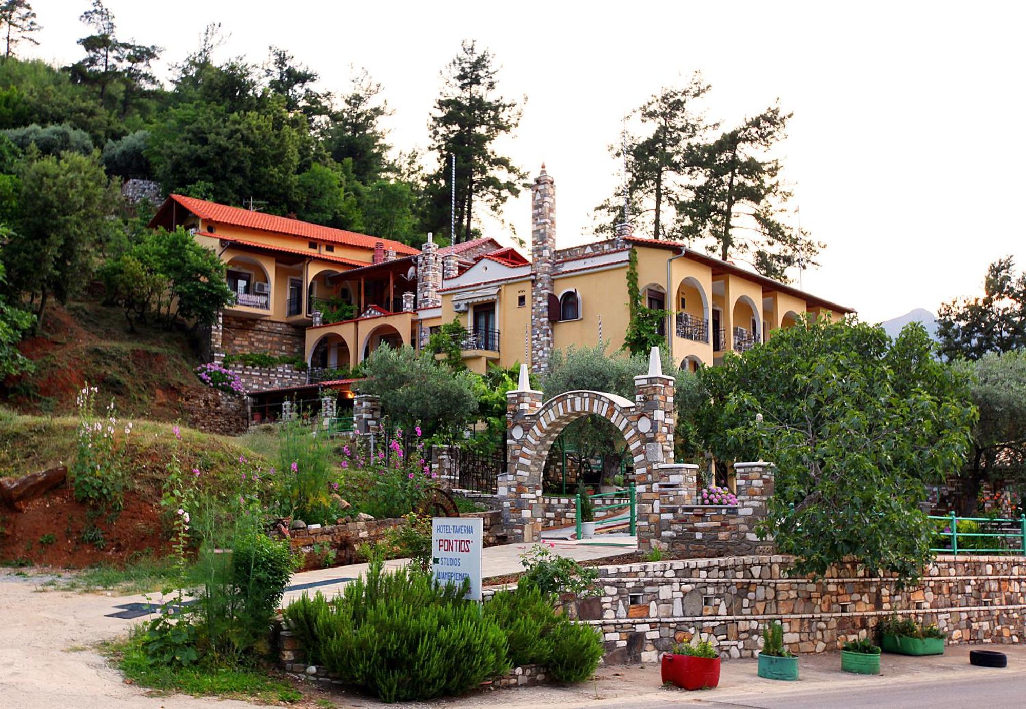 Castle Pontos Hotel Skala Potamia  Exterior photo